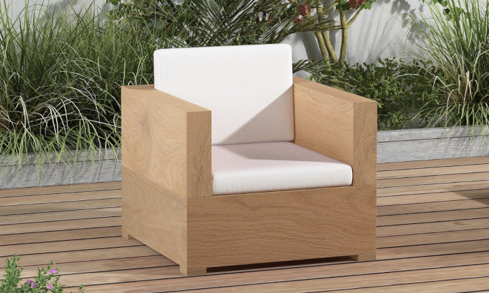 Outdoor Loungekissen mit Rückenlehne