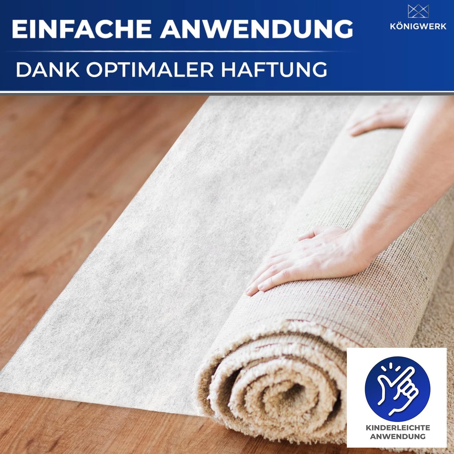 Antirutschmatte Teppich