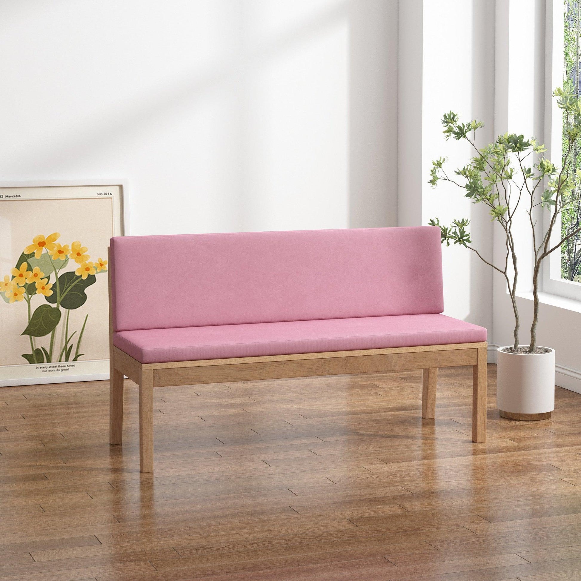 Bankkissen mit Rückenlehne nach maß