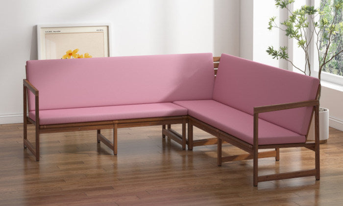 Eckbank Auflage nach Maß mit Rückenlehne