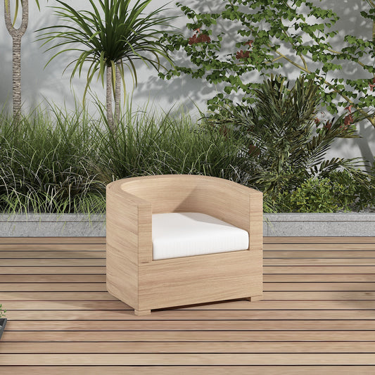 Halbrundes Lounge Sitzkissen - Outdoor