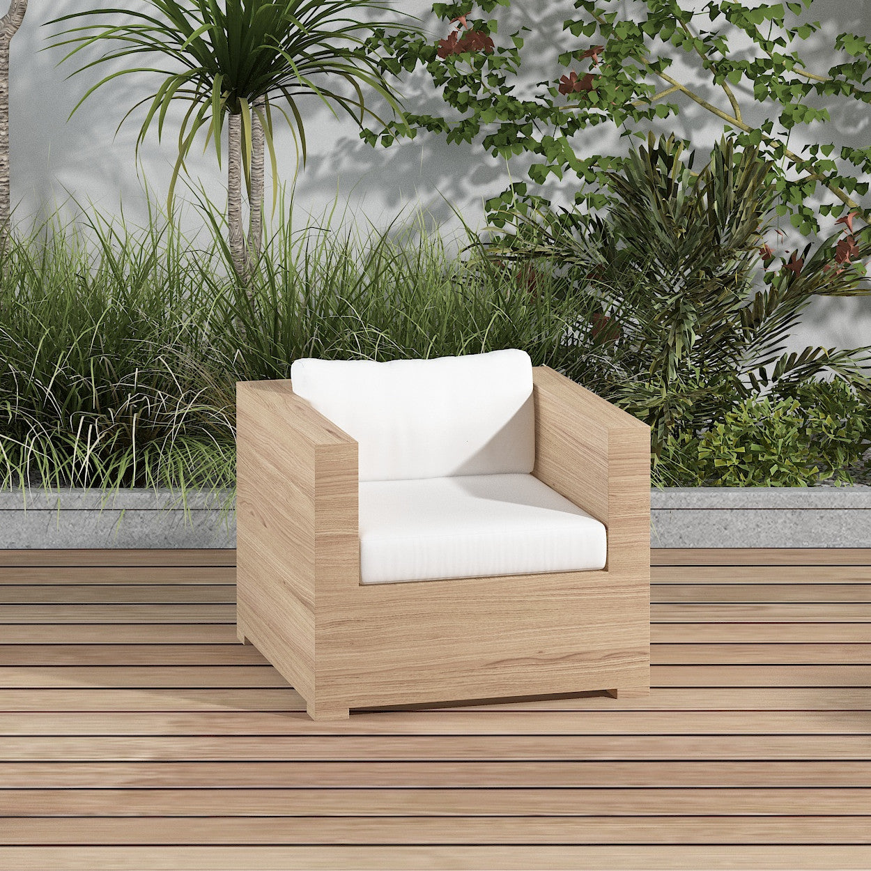 Lounge Sitzkissen mit Flopkissen Rückenlehne