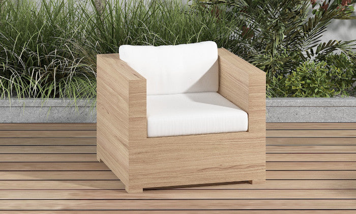 Outdoor Lounge Sitzkissen mit Flopkissen Rückenlehne