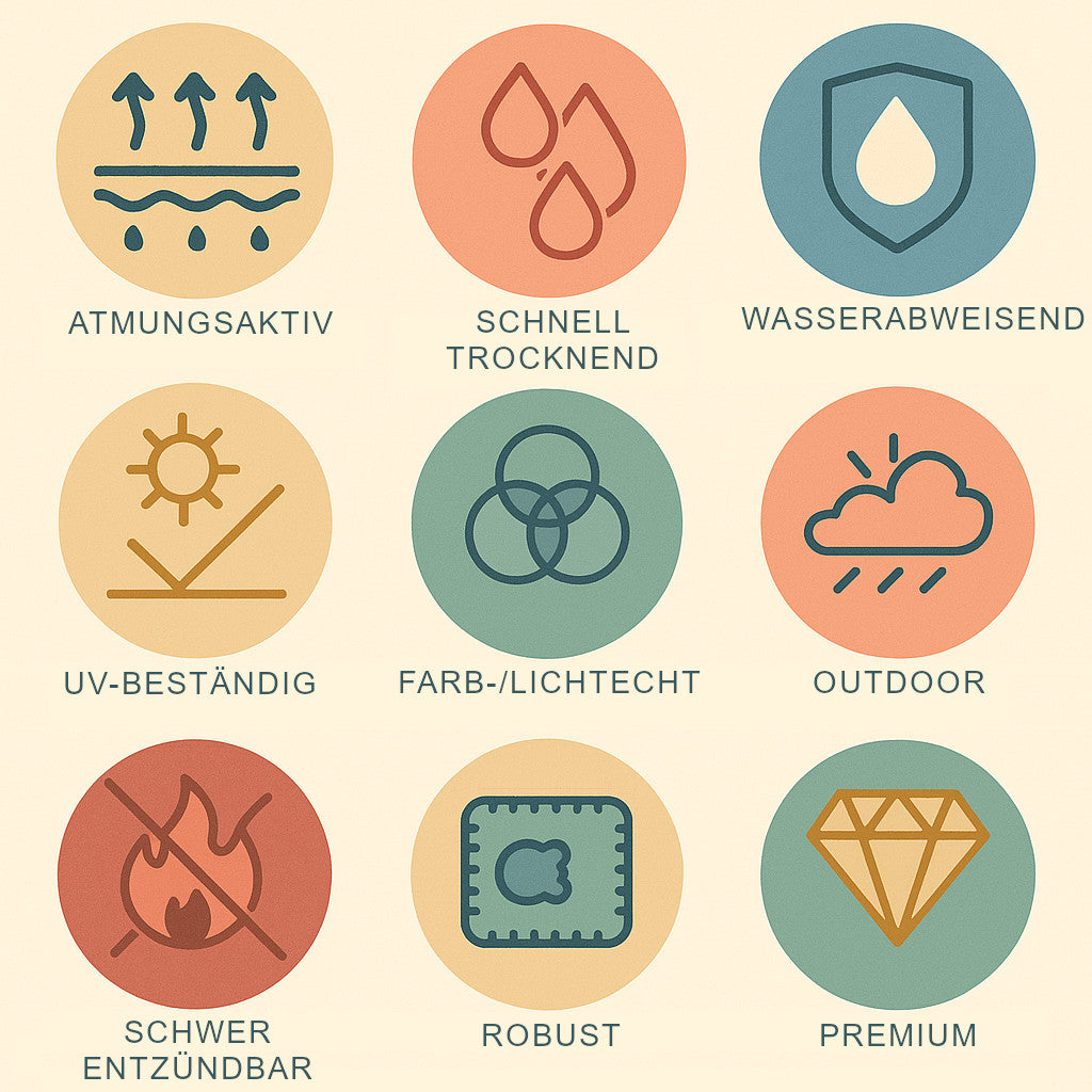 Olefin - outdoor Hundekissen