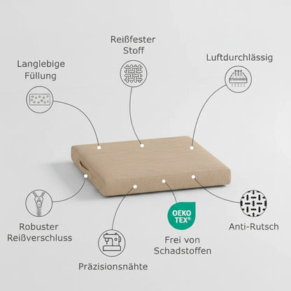 Bodenkissen nach maß Eigenschaften