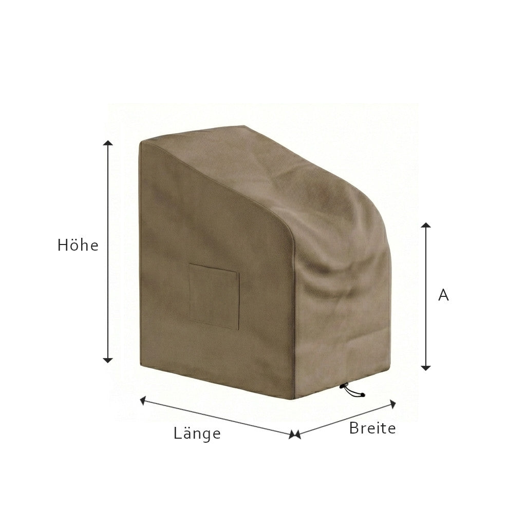 Schutzhülle nach Mass für Gartensessel
