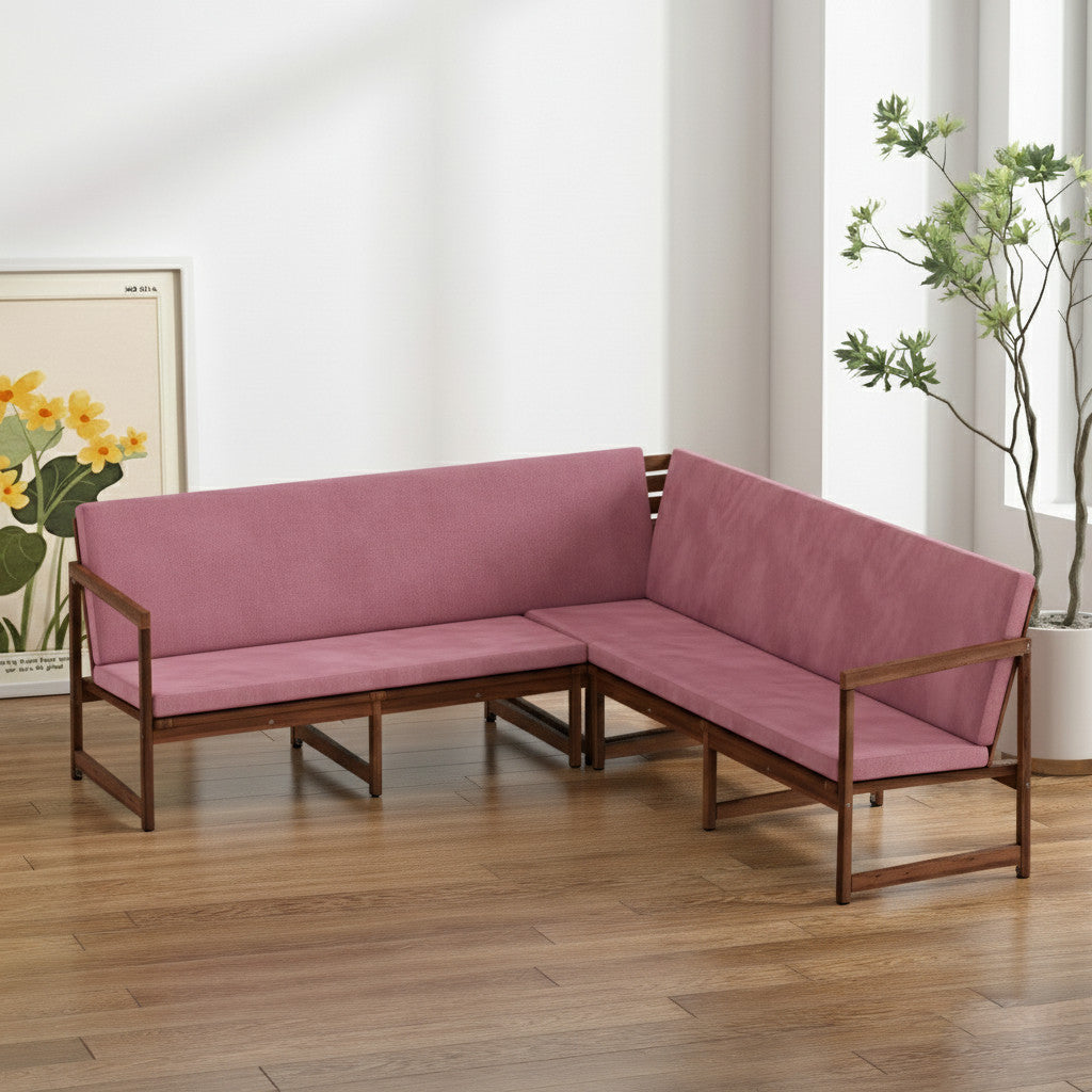 Indoor 2-teilig - Eckbank Polster mit Rückenlehne nach Maß