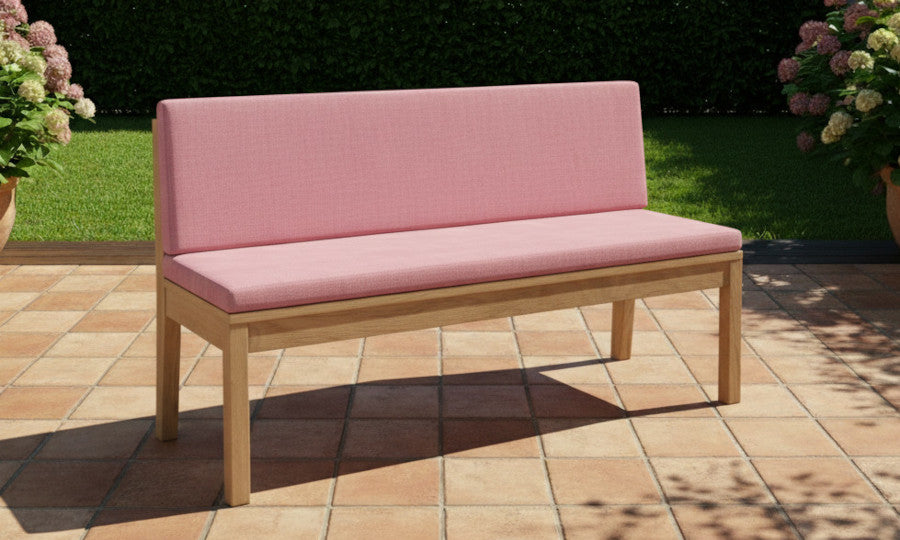 Outdoor Bankkissen mit Rückenlehne