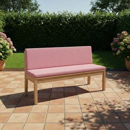 Outdoor Bankauflage mit Rückenlehne nach Maß