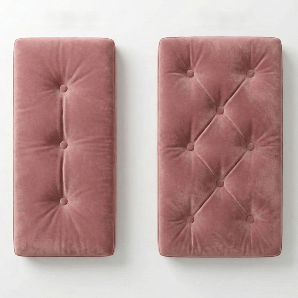 Bankauflage nach Mass mit versteppungen